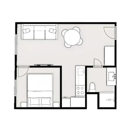 Lejlighed Mala 5a Studios&apartments *